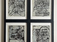 Pierre alechinsky (12 stuks) - afbeelding 10 van  16