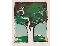 Pierre alechinsky (1927) - retour aux sources - litho - afbeelding 2 van  11