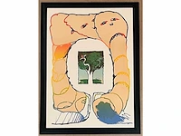 Pierre alechinsky (1927) - retour aux sources - litho - afbeelding 7 van  11
