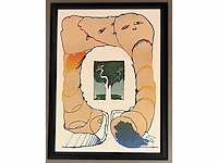 Pierre alechinsky (1927) - retour aux sources - litho - afbeelding 8 van  11