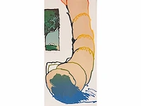 Pierre alechinsky (1927) - retour aux sources - litho - afbeelding 9 van  11