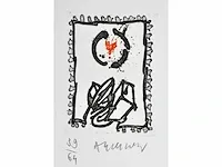 Pierre alechinsky (brussel 1927) ets