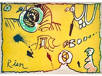 Pierre alechinsky (brussel, 1927) - afbeelding 2 van  8
