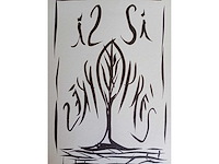 Pierre alechinsky “si pres”