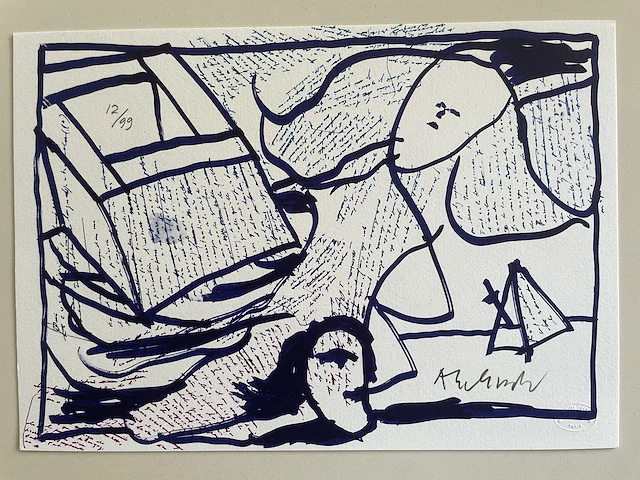 Pierre alechinsky - afbeelding 3 van  8
