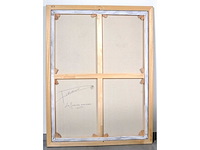 Pierre laurent - la femme au roses - olie op doek - afbeelding 4 van  12