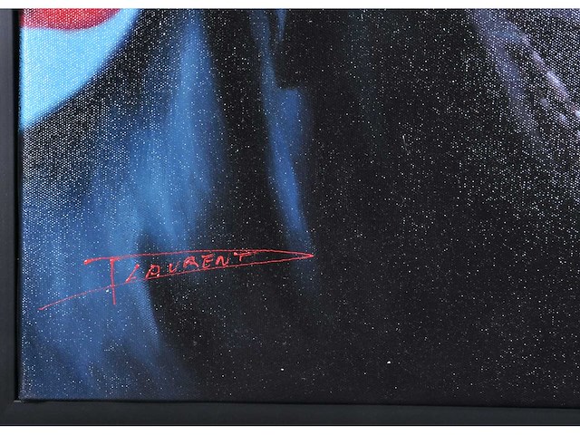 Pierre laurent - la femme au roses - olie op doek - afbeelding 6 van  12