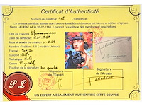 Pierre laurent - la femme au roses - olie op doek - afbeelding 7 van  12