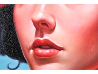 Pierre laurent - la femme au roses - olie op doek - afbeelding 10 van  12