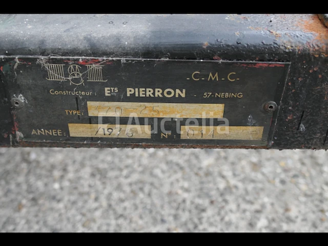 Pierron 370-25 aanhangwagen - afbeelding 9 van  24