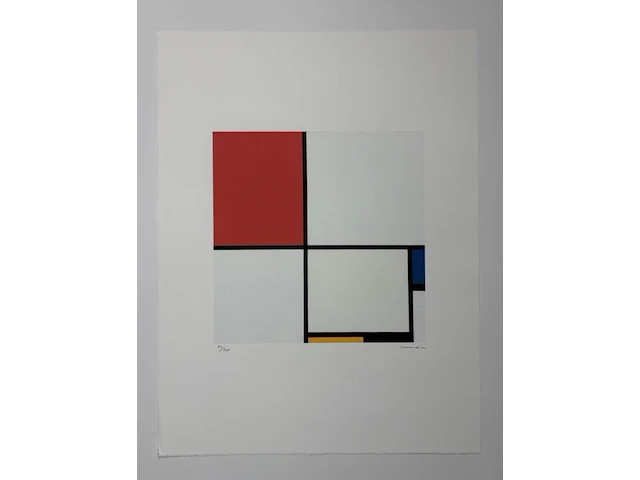 Piet mondriaan - gelimiteerde editie - afbeelding 1 van  1