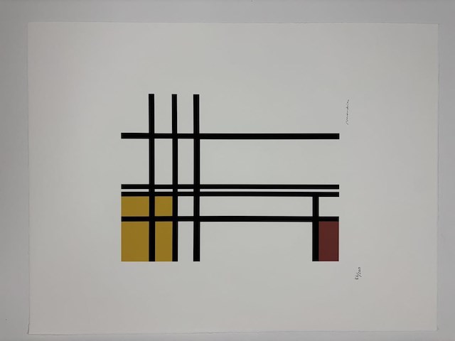 Piet mondriaan - gelimiteerde editie - afbeelding 1 van  1