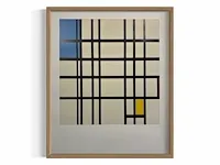 Piet mondriaan - lithografie - afbeelding 1 van  1