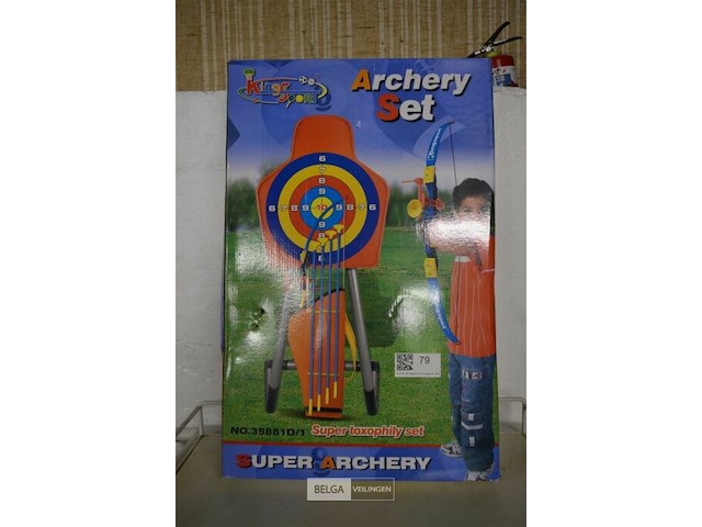 Pijl en boog set - afbeelding 1 van  4