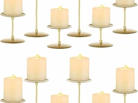 Pijlerkandelaars, set van 12 - afbeelding 1 van  2