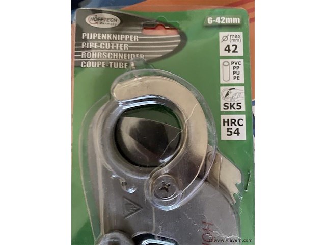 Pijpenknipper 6-42mm pvc - afbeelding 2 van  4