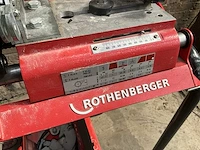 Pijplasmachine rothenberger p160 saniline - afbeelding 3 van  12
