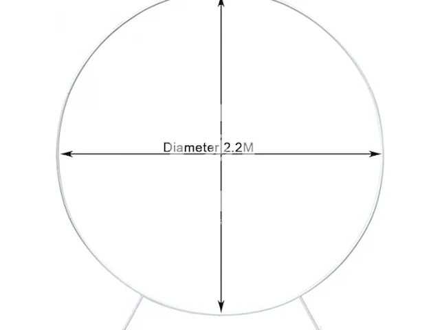 Pilin gigantische ronde ballonboogset - afbeelding 3 van  4