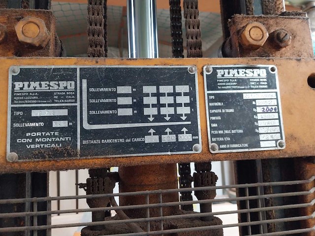 Pimespo ct-s vorkheftruck - afbeelding 6 van  7