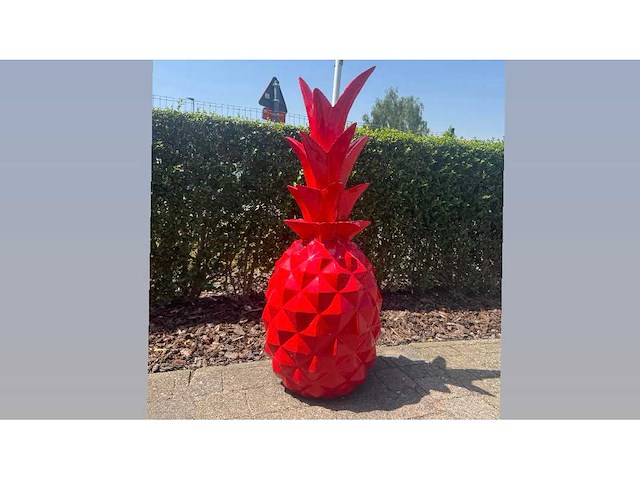 Pineapple h125cm red - afbeelding 1 van  1