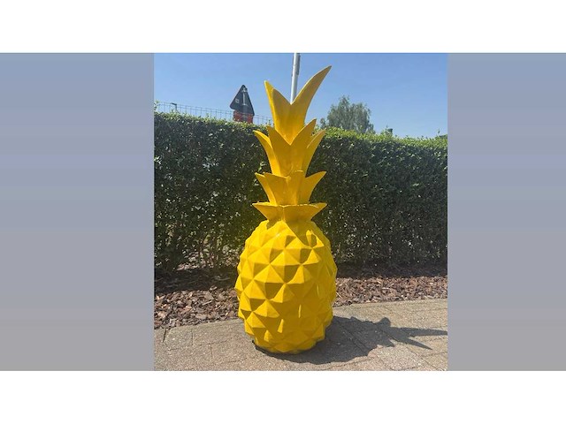 Pineapple h125cm yellow - afbeelding 1 van  1