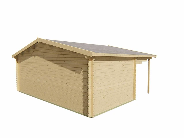 Pinkus - tuinhuis 44mm 5950x6000x2630mm onbehandeld - afbeelding 3 van  5