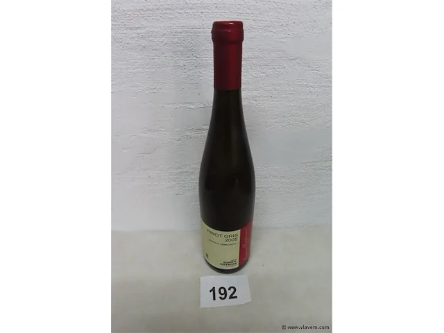 Pinot gris 2005 sunnen-hoffmann - afbeelding 1 van  3