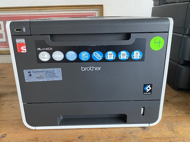 Pinter brother hl-4140cn - afbeelding 2 van  3