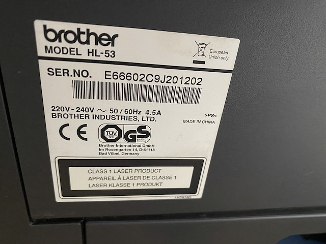 Pinter brother hl5340d - afbeelding 4 van  4