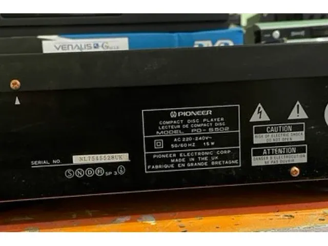 Pioneer cd-speler - afbeelding 2 van  3