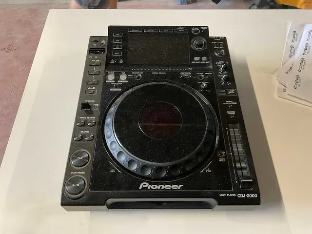 Pioneer cdj-2000 afspeelapparaat - afbeelding 2 van  4