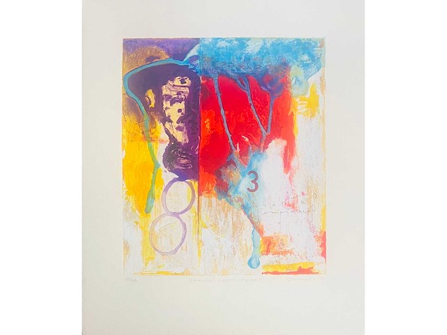 Piotr konkl - eternal embracement - kleurenzeefdruk - afbeelding 3 van  7