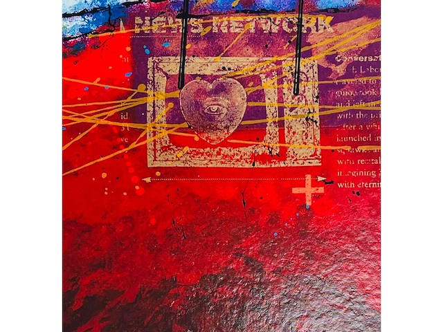 Piotr konkl - sunshine in your heart - kleurenzeefdruk - afbeelding 2 van  8