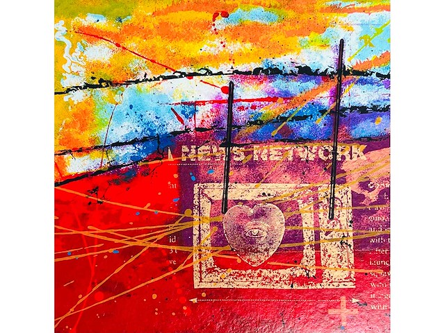 Piotr konkl - sunshine in your heart - kleurenzeefdruk - afbeelding 3 van  8