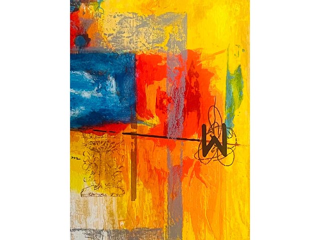 Piotr konkl - the tree - kleurenzeefdruk - afbeelding 5 van  7