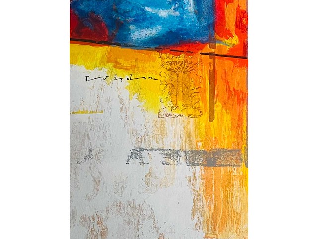 Piotr konkl - the tree - kleurenzeefdruk - afbeelding 6 van  7