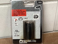 Piranha boorkop, snelspan 13 mm (18x) - afbeelding 1 van  5