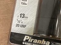 Piranha boorkop, snelspan 13 mm (18x) - afbeelding 4 van  5