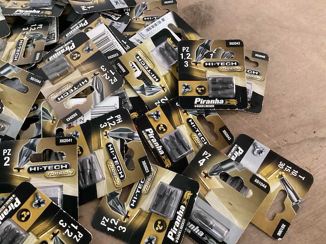 Piranha mix kavel schroefbits (120x) - afbeelding 4 van  6