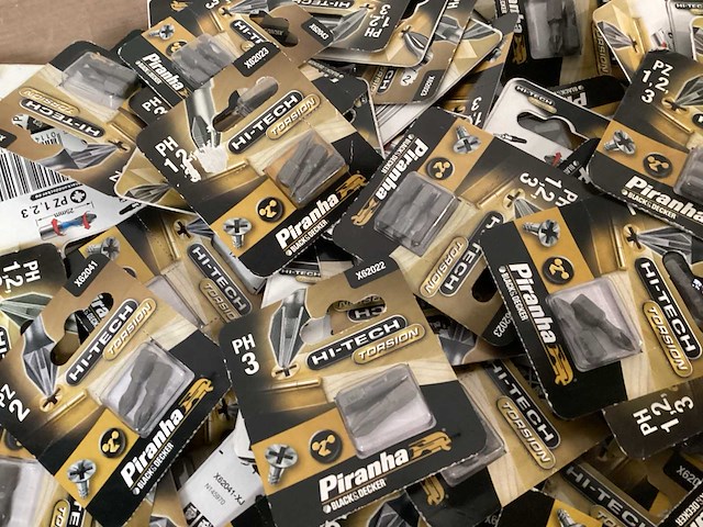 Piranha mix kavel schroefbits (200x) - afbeelding 2 van  5