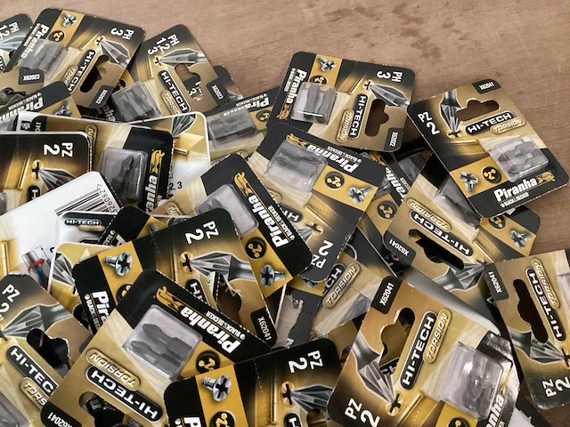 Piranha mix kavel schroefbits (200x) - afbeelding 3 van  5