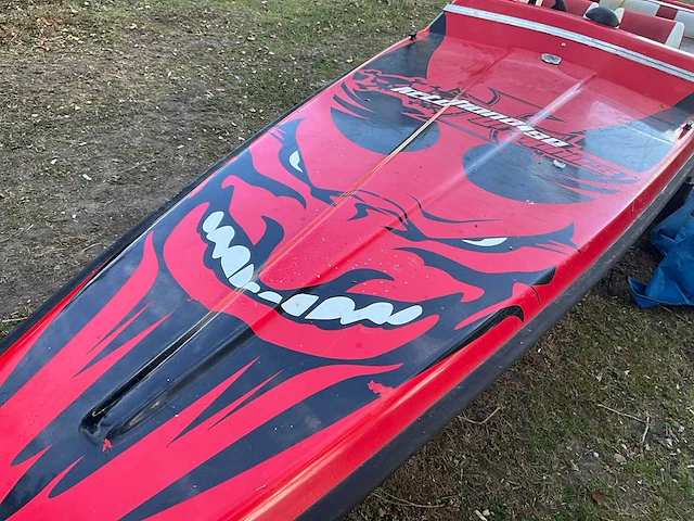 Piranha racing speedboot op trailer - afbeelding 3 van  32