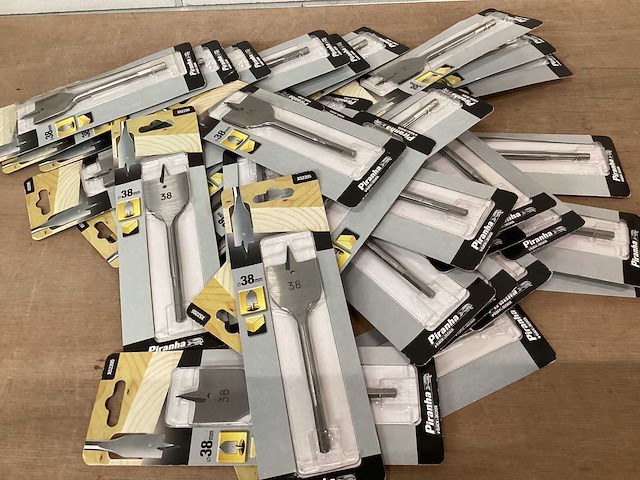 Piranha speedboor vleugelboor 38mm (31x) - afbeelding 1 van  5