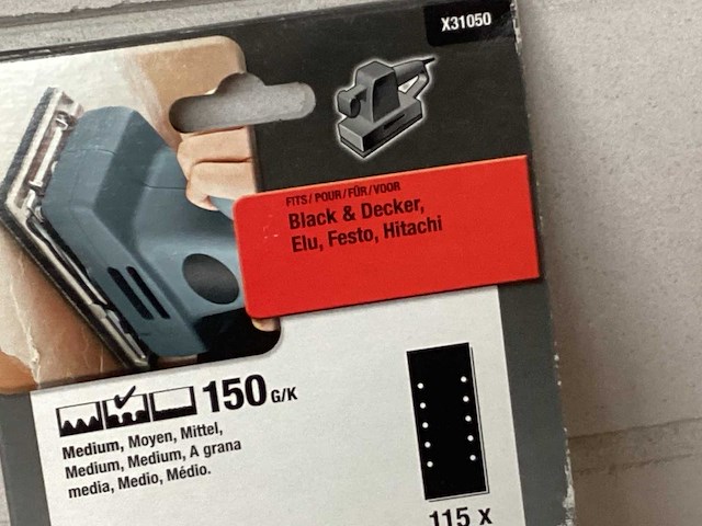 Piranha x31050 schuurpapier 115x280 (62x) - afbeelding 3 van  6