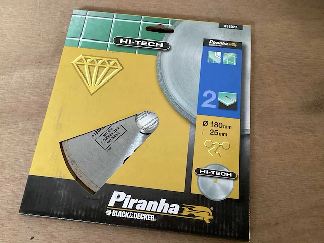 Piranha x38027 cirkelzaagblad 180 mm (12x) - afbeelding 1 van  5