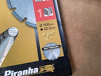 Piranha x38112 zaagblad 180 mm (3x) - afbeelding 3 van  5