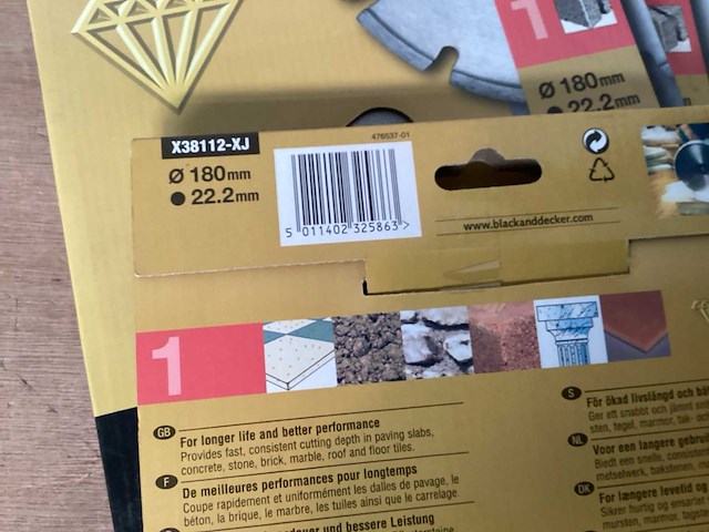 Piranha x38112 zaagblad 180 mm (3x) - afbeelding 4 van  5