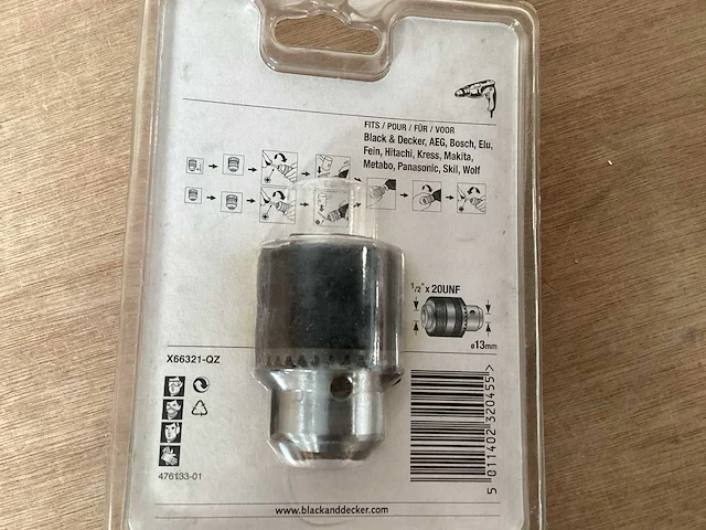 Piranha x66321 boormachinekop voor diverse merken (32x) - afbeelding 2 van  2