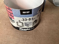 Piranha x81167 set gatenzagen 33-83 mm (5x) - afbeelding 3 van  5