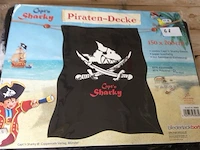 Piraten deken - afbeelding 1 van  2